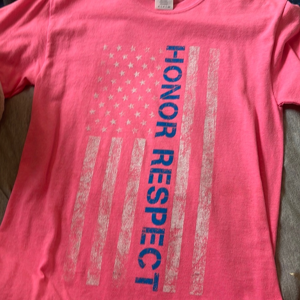 honor respect usa shirt